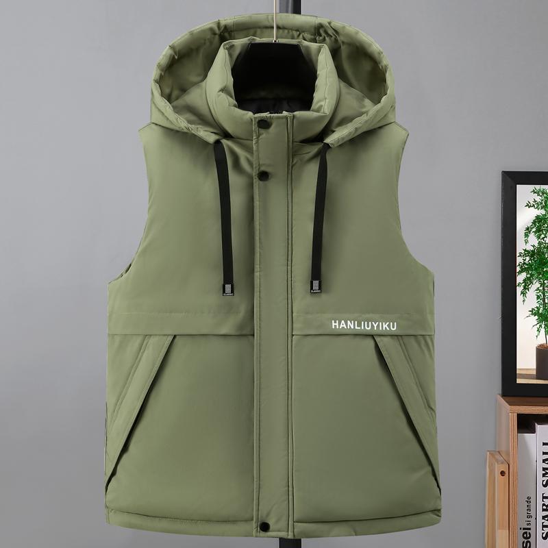 Большие размеры S-8XL Зимние безрукавки парки Мужская верхняя одежда Водонепроницаемая Модная Мужской теплый жилет с капюшоном 5XL
Большие размеры S-8XL Зимние безрукавки парки Мужская верхняя одежда Водонепроницаемая Модная Мужской теплый жилет с капюшоном 5XL