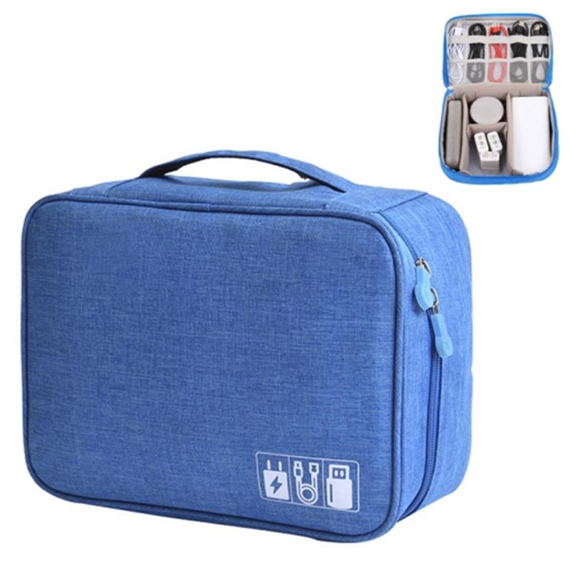 300D Cationic Zipper Bag Water-Resistant Data Cable Digital Accessories Carrying Pouch Power Bank Handbag Sky Blue
300D Cationic Zipper Bag Water-Resistant Data Cable Digital Accessories Carrying Pouch Power Bank Handbag Sky Blue