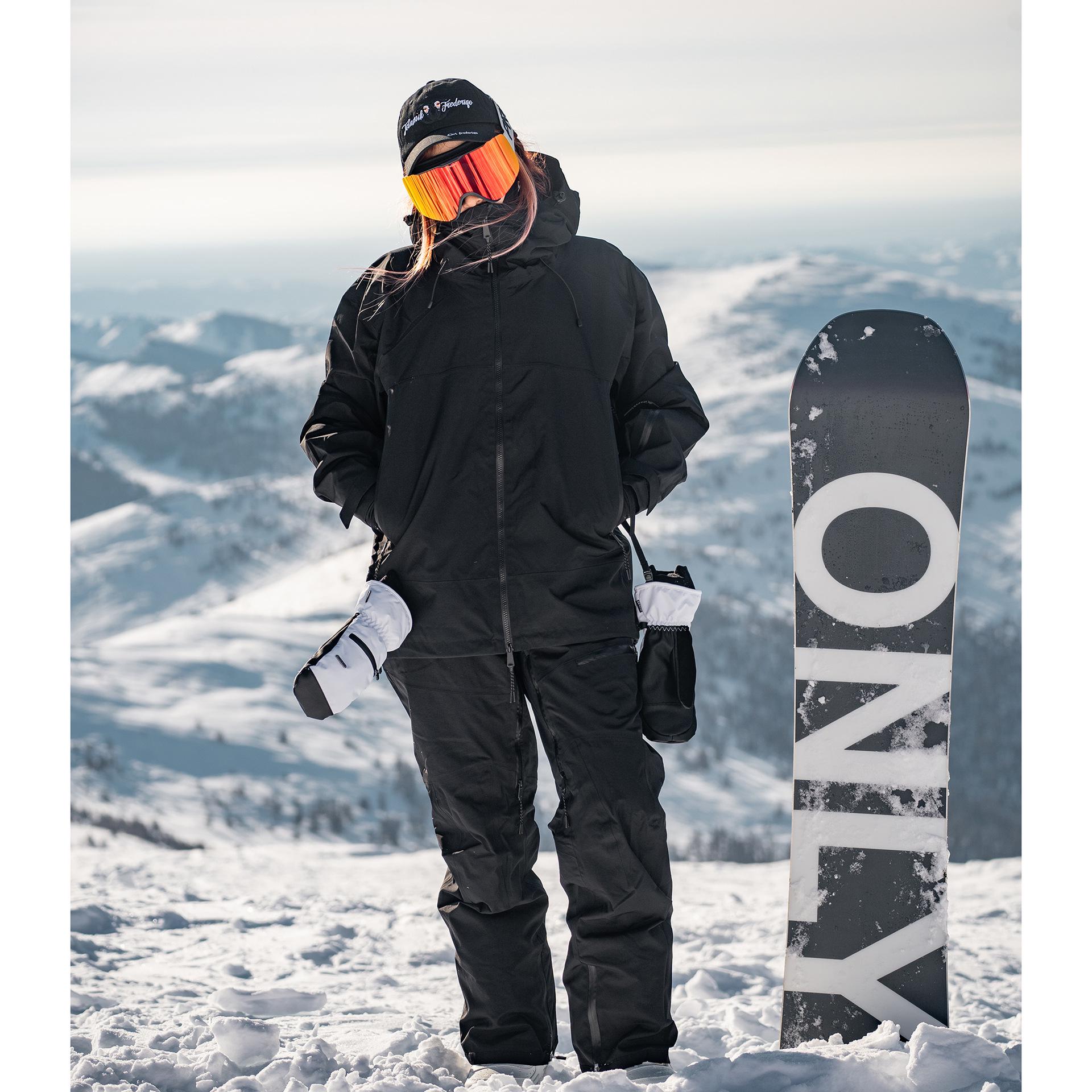 Unisex Plus Size Winter Snowboard Suit Set: Couples Ski Jacket and Pants S
Unisex Plus Size Winter Snowboard Suit Set: Couples Ski Jacket and Pants S