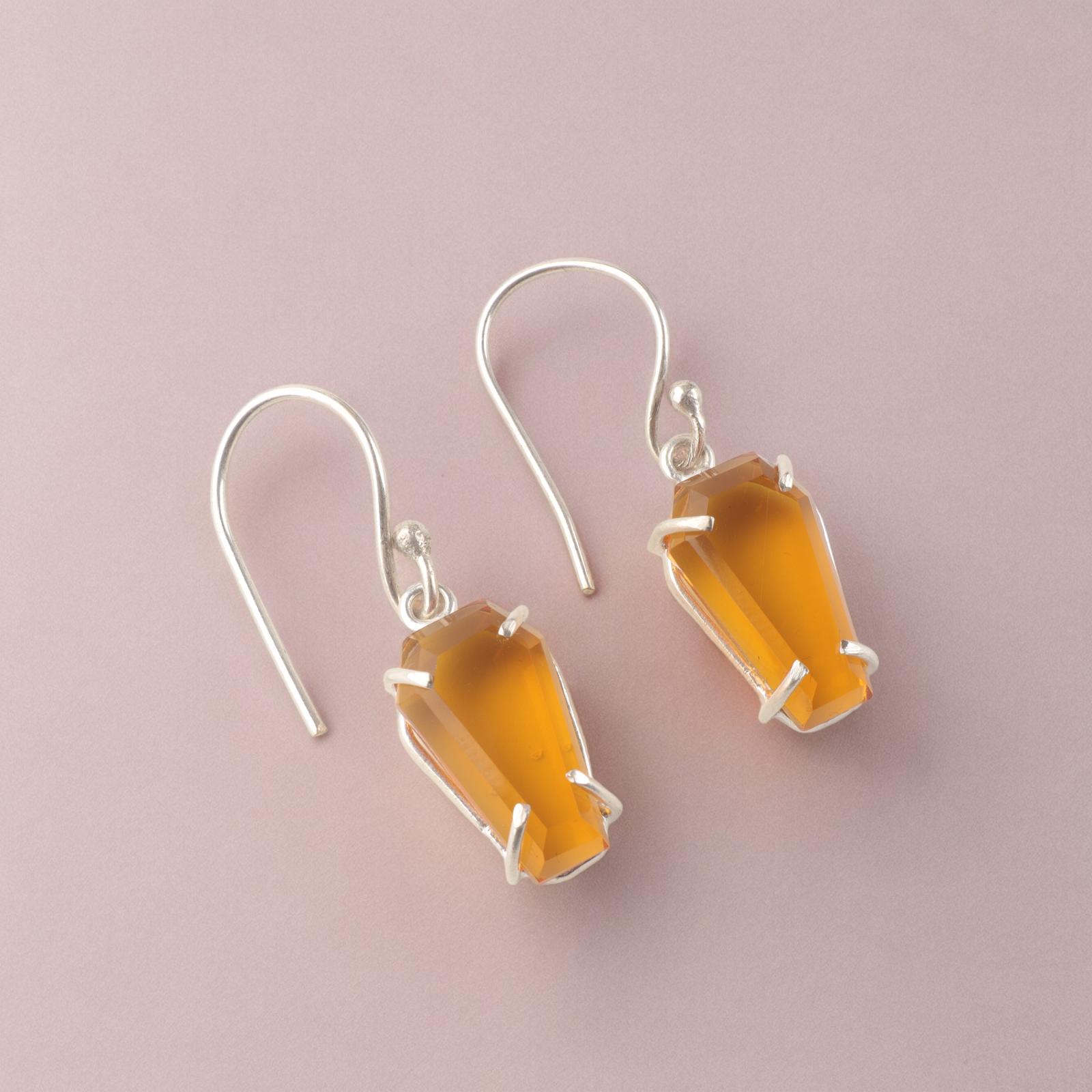 Citrine Gemstone 925 Sterling Silver Jewelry Handmade Drop/Dangle Earrings 1.48 EE-130-6
Citrine Gemstone 925 Sterling Silver Jewelry Handmade Drop/Dangle Earrings 1.48 EE-130-6