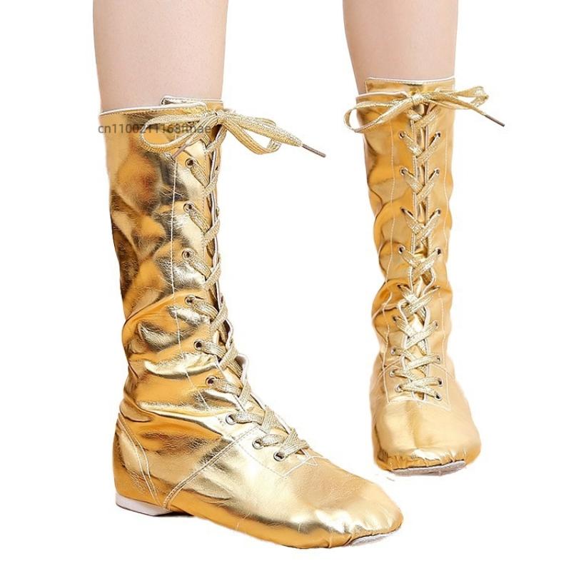 Дитяче танцювальне взуття, М яка підошва, ПУ, Високі джазові танцювальні туфлі, Чорна шкіра, Дорослі балетні виступи, Взуття для танців для дівчат 40 золотий
Дитяче танцювальне взуття, М яка підошва, ПУ, Високі джазові танцювальні туфлі, Чорна шкіра, Дорослі балетні виступи, Взуття для танців для дівчат 40 золотий