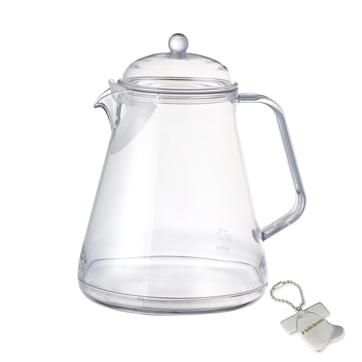 J-kitchens Herbal Tea Server, Shatter-Resistant, Made in Japan, Also Suitable for Water, Barley Tea, etc., 1100ml, Includes Original Tag
J-kitchens Herbal Tea Server, Shatter-Resistant, Made in Japan, Also Suitable for Water, Barley Tea, etc., 1100ml, Includes Original Tag