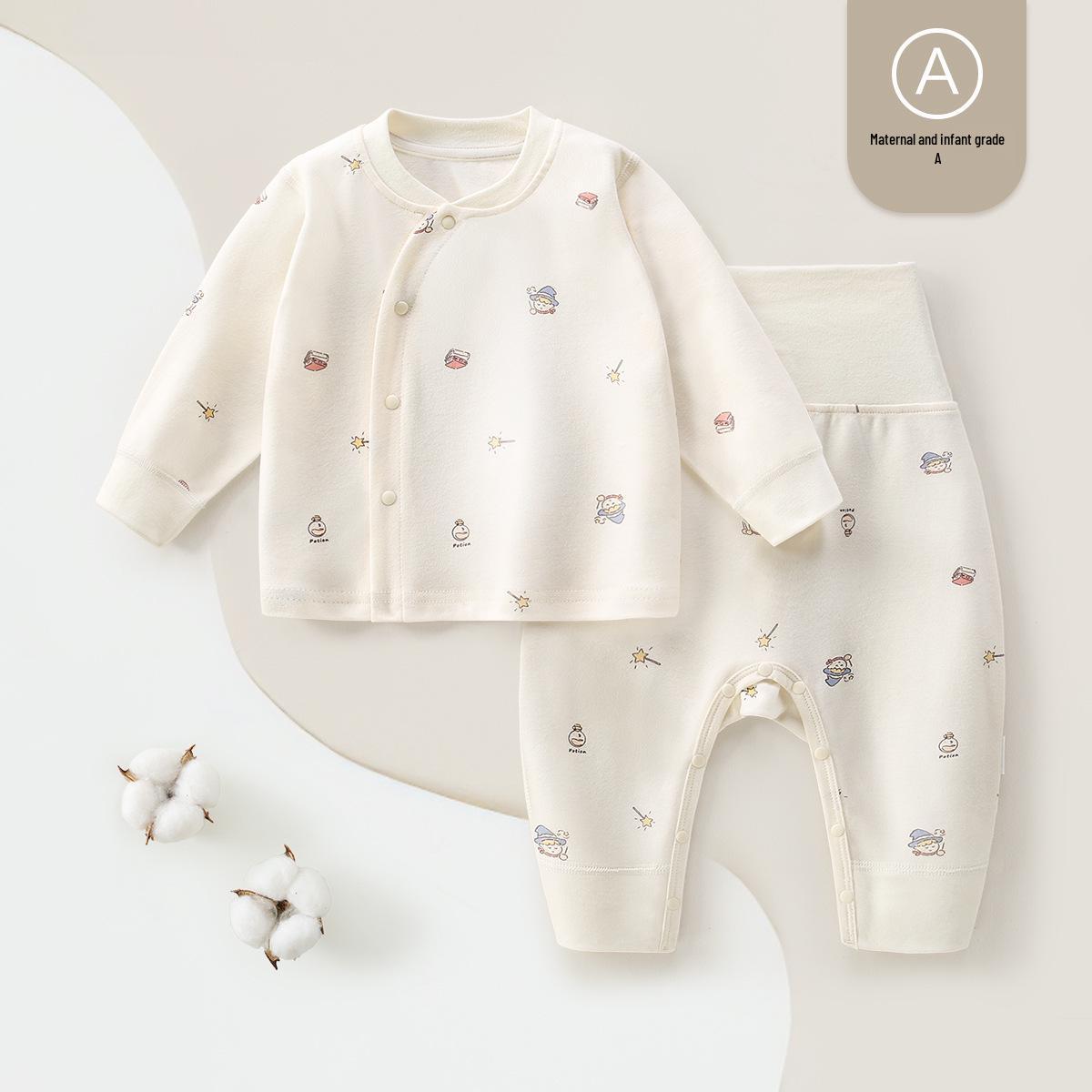 Spring & Fall Kids Boneless Cotton Underwear Set: High-Waisted Base Layer for Boys & Girls Size 90
Spring & Fall Kids Boneless Cotton Underwear Set: High-Waisted Base Layer for Boys & Girls Size 90