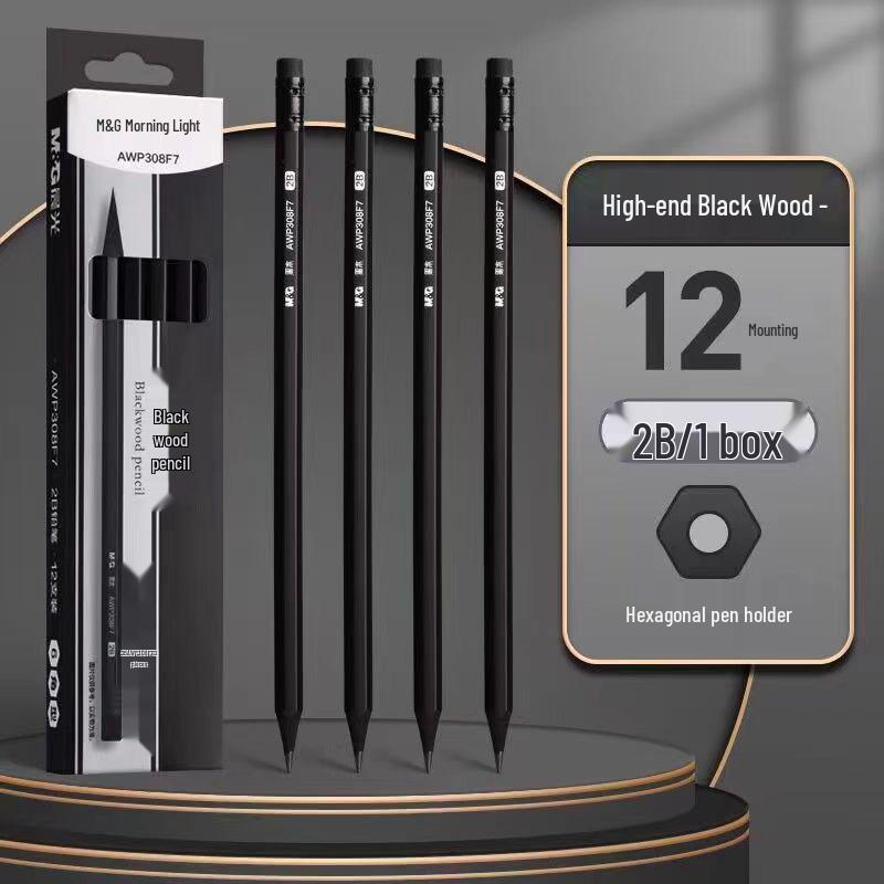 Hexagonal HB & 2B Wooden Pencils for Kindergarten to First Grade - Ergonomic Grip Box of 24
Hexagonal HB & 2B Wooden Pencils for Kindergarten to First Grade - Ergonomic Grip Box of 24
