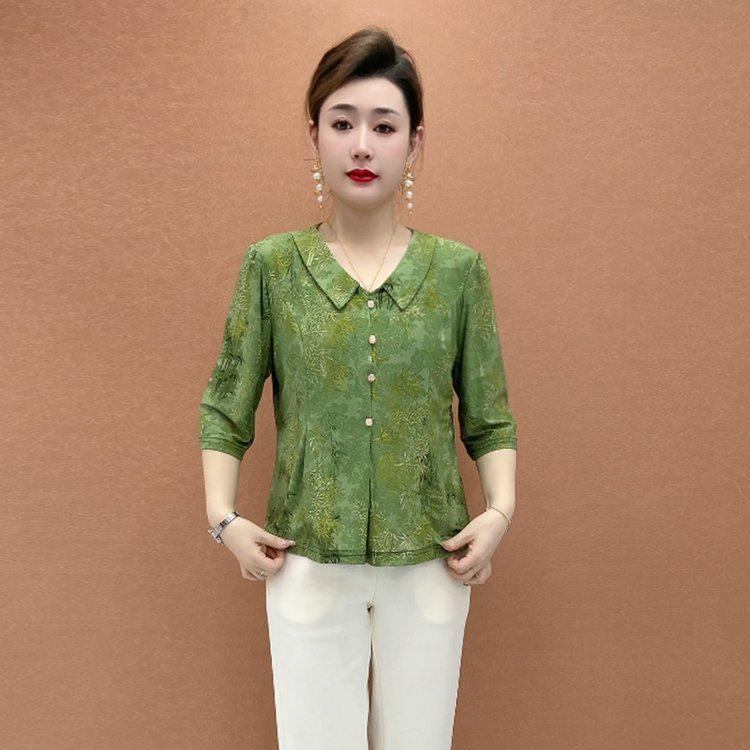 Women s Casual V-Neck Five-Sleeve Printed Slimming Top 5XL (Recommended 150-165 lbs)
Women s Casual V-Neck Five-Sleeve Printed Slimming Top 5XL (Recommended 150-165 lbs)