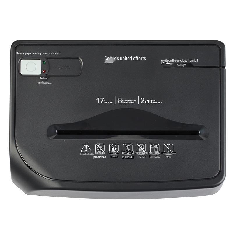 Qixin S338 Black Silent Multifunction Shredder S3308D-QX01 чорний
Qixin S338 Black Silent Multifunction Shredder S3308D-QX01 чорний