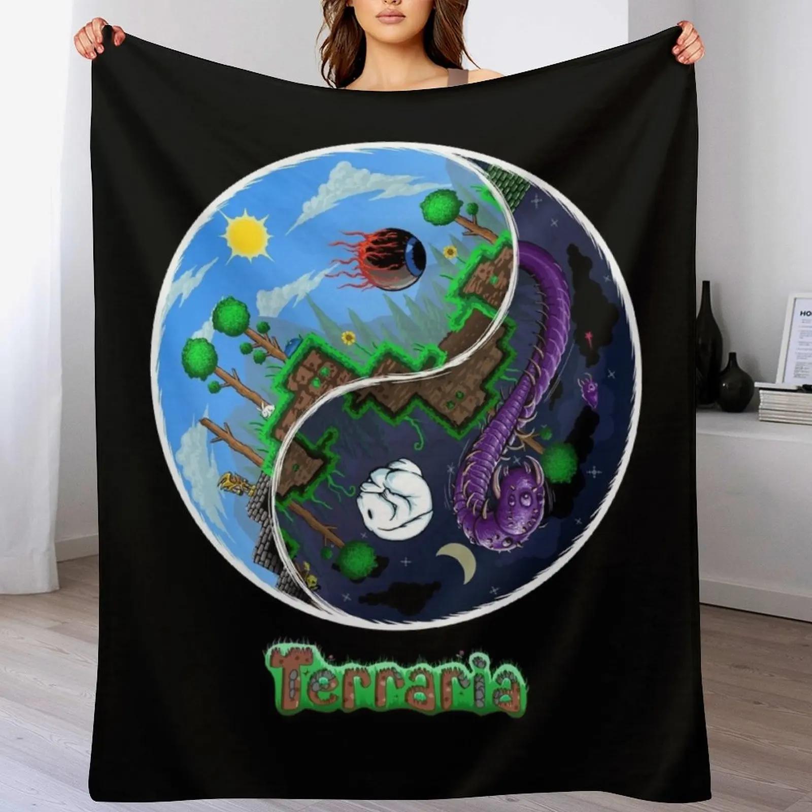 Terraria Game Night And Day Horror Design Throw Blanket Soft Warm Blanket Gift for Men Women Adults 102x76cm(40x30in)
Terraria Game Night And Day Horror Design Throw Blanket Soft Warm Blanket Gift for Men Women Adults 102x76cm(40x30in)