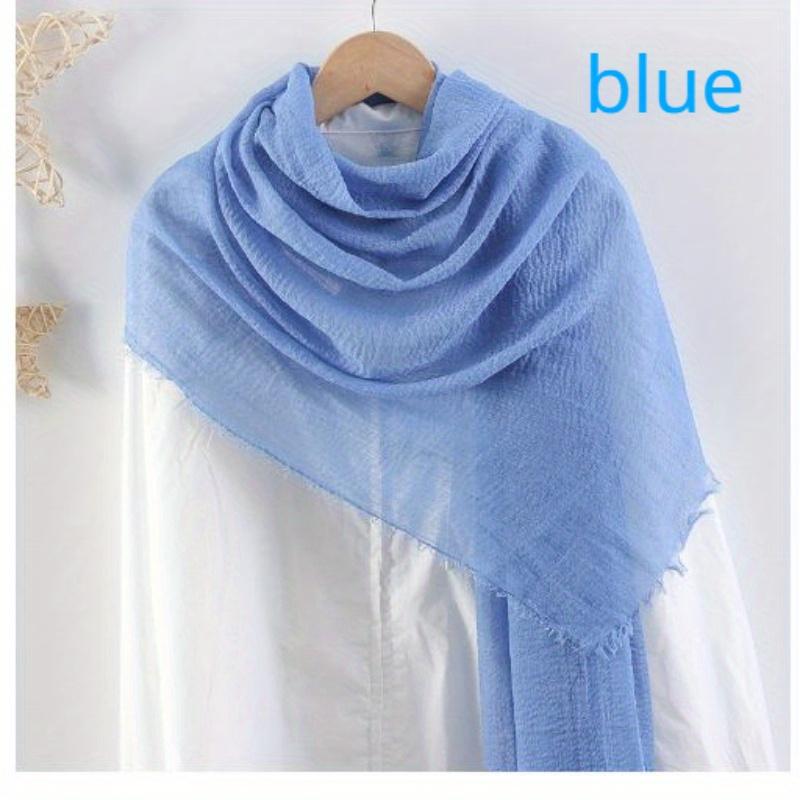 Модний пухирчастий шарф. Шовковий шарф. Жіночий універсальний пакет. Хустка. Сонцезахисний крем. Великий довгий шарф. Однотонний шарф. 180*90cm
Модний пухирчастий шарф. Шовковий шарф. Жіночий універсальний пакет. Хустка. Сонцезахисний крем. Великий довгий шарф. Однотонний шарф. 180*90cm