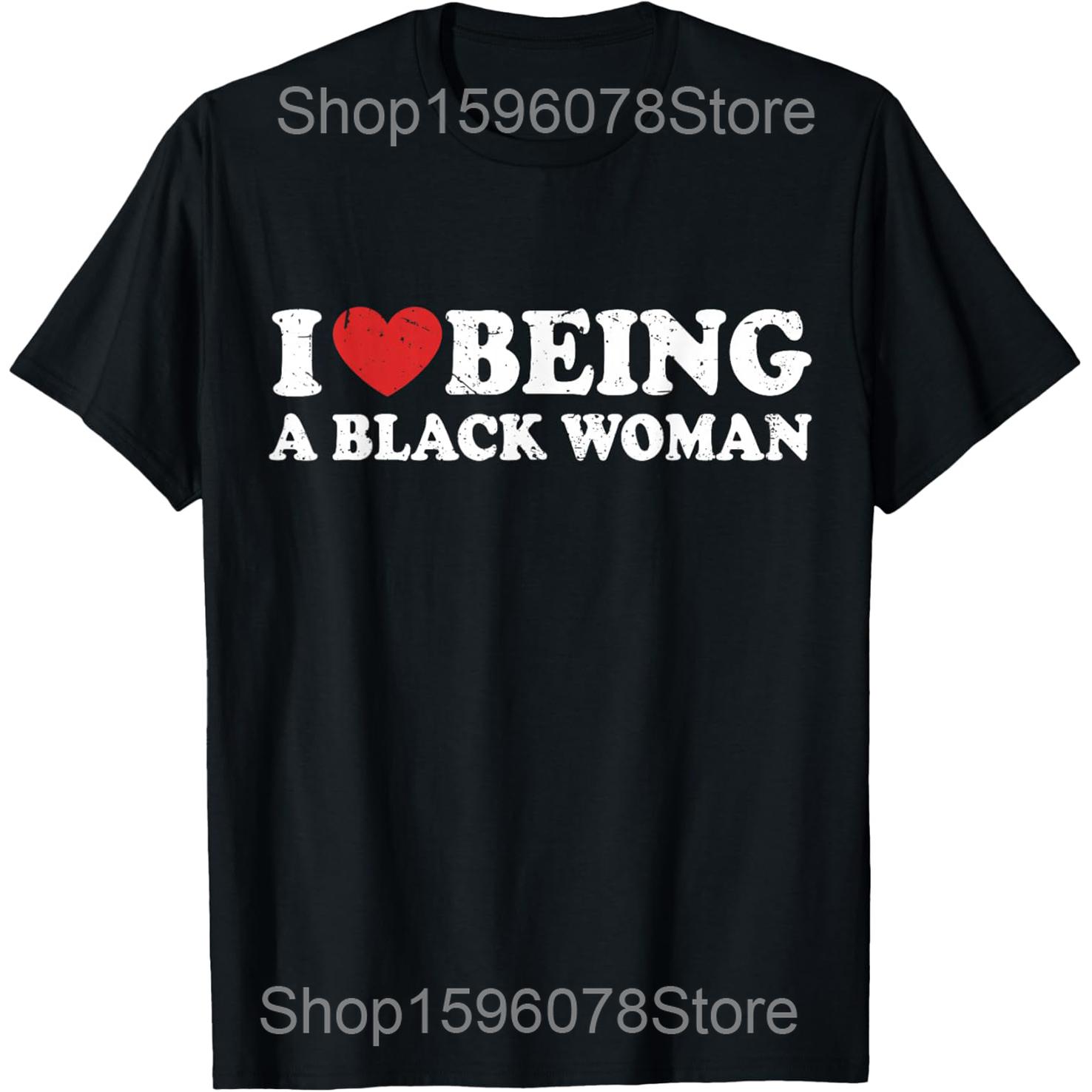 Funny I Love Being Black Woman T Shirts Men Women Pure Cotton Humor Streetwear Tee Shirt Short Sleeve Unisex Loose Clothing 4XL
Funny I Love Being Black Woman T Shirts Men Women Pure Cotton Humor Streetwear Tee Shirt Short Sleeve Unisex Loose Clothing 4XL