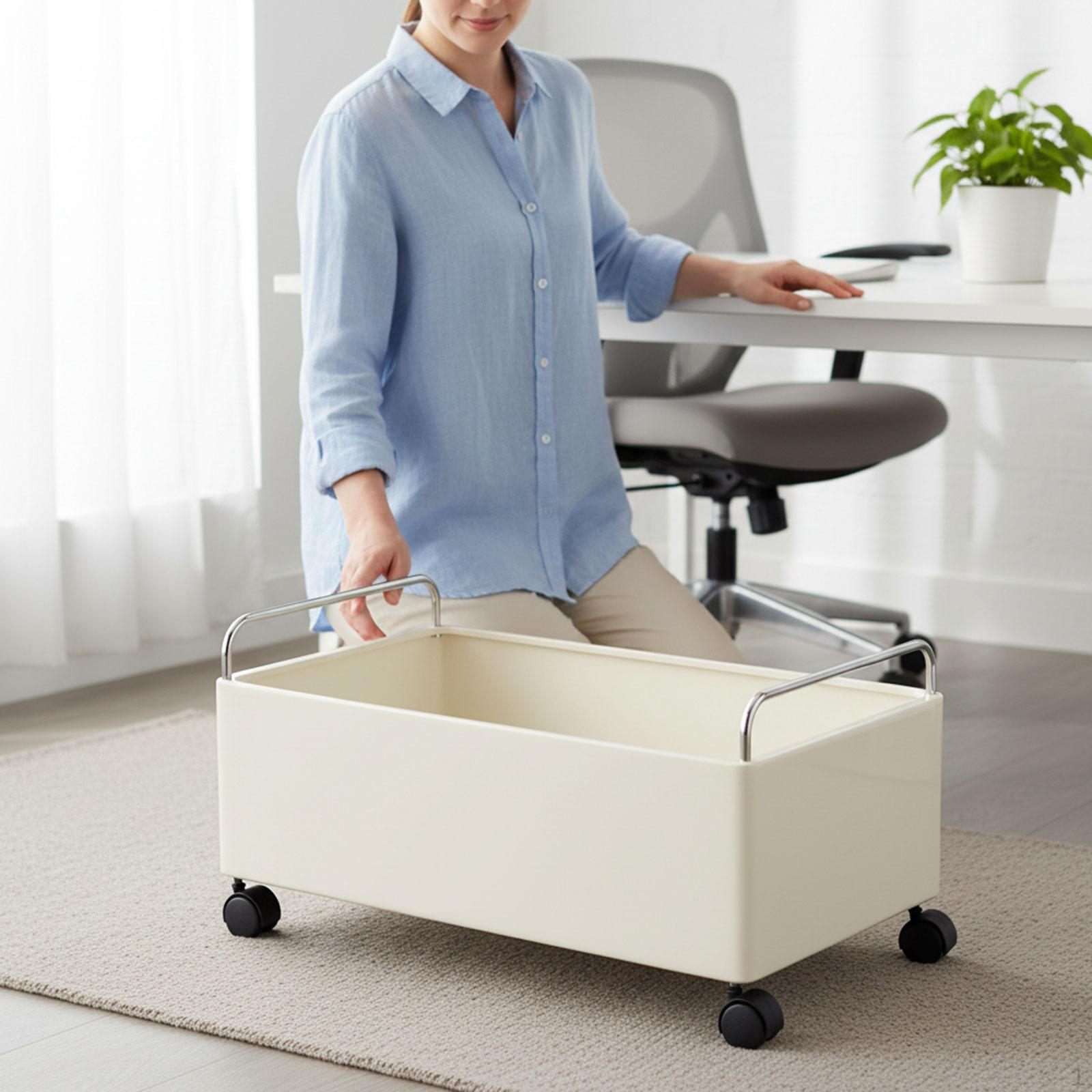 Wheeled Cart, Sturdy And Mobile Storage Organizer for Home, Office, Kitchen More. White S
Wheeled Cart, Sturdy And Mobile Storage Organizer for Home, Office, Kitchen More. White S