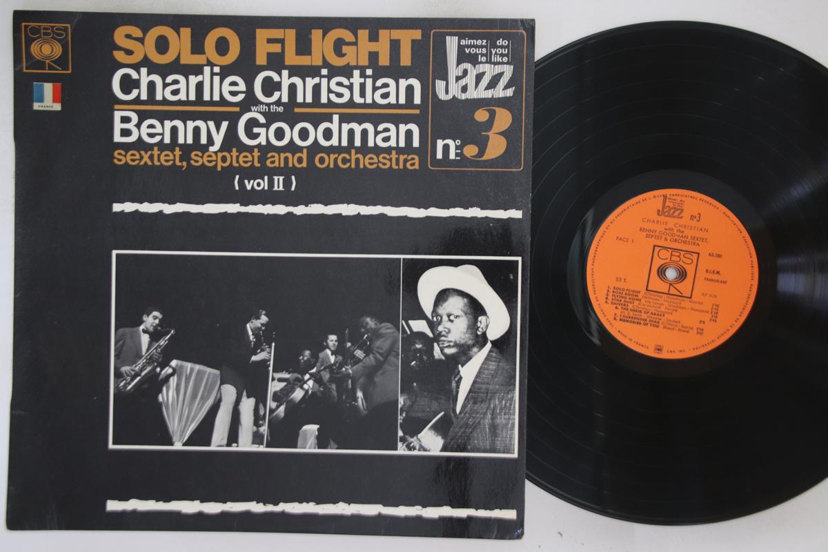 LP Record CHARLIE CHRISTIAN, BENNY GOODMAN - Solo Flight 62581 CBS 1966 France Jazz Used
LP Record CHARLIE CHRISTIAN, BENNY GOODMAN - Solo Flight 62581 CBS 1966 France Jazz Used
