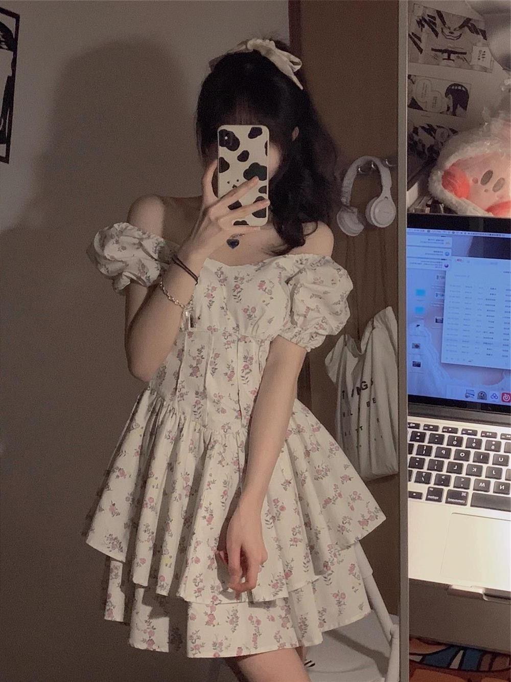 2026 Summer Women s Floral Retro Puff Sleeve Tea Dress - Spicy Girl Style, Pure Desire Waist-Cinching Skirt M
2026 Summer Women s Floral Retro Puff Sleeve Tea Dress - Spicy Girl Style, Pure Desire Waist-Cinching Skirt M