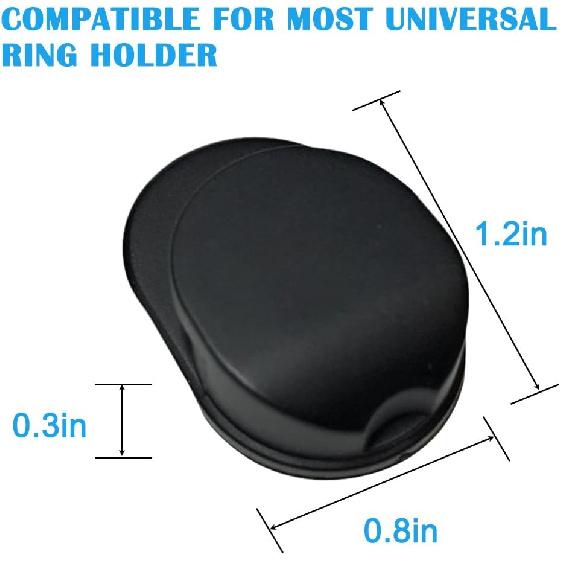 Sonku 6 Piece Ring Hook Mount Accessories, Upgrade Version Phone Mount Hook for Universal Cellphone Finger Ring Holder Grip Stand - (Black)
Sonku 6 Piece Ring Hook Mount Accessories, Upgrade Version Phone Mount Hook for Universal Cellphone Finger Ring Holder Grip Stand - (Black)