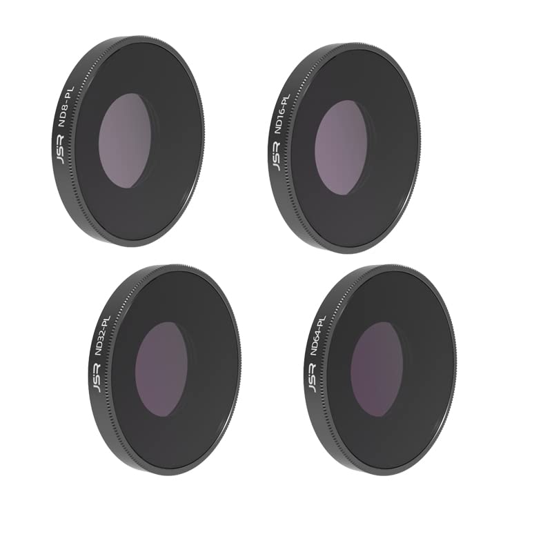 DJI OSMO Action 3 Compatible Lens Filter Set Filter 4 IN 1 Filter, (ND/PL (ND4/PL+ND8/PL+ND16/PL+ND32/PL))
DJI OSMO Action 3 Compatible Lens Filter Set Filter 4 IN 1 Filter, (ND/PL (ND4/PL+ND8/PL+ND16/PL+ND32/PL))