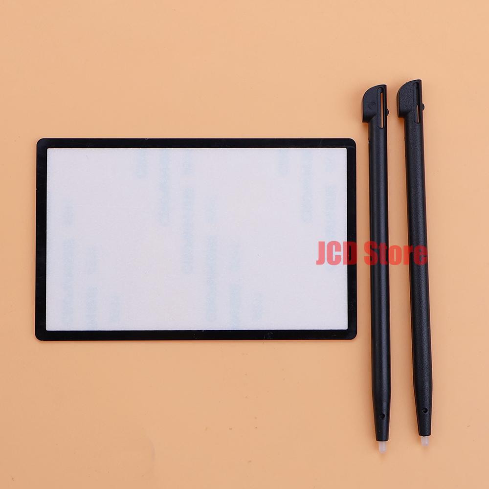 Plastics Protective Screen Lens With Adhesive for 2DS Upper Top Screen Frame Lens Cover LCD Screen Protector For Nintend 2DS
Plastics Protective Screen Lens With Adhesive for 2DS Upper Top Screen Frame Lens Cover LCD Screen Protector For Nintend 2DS