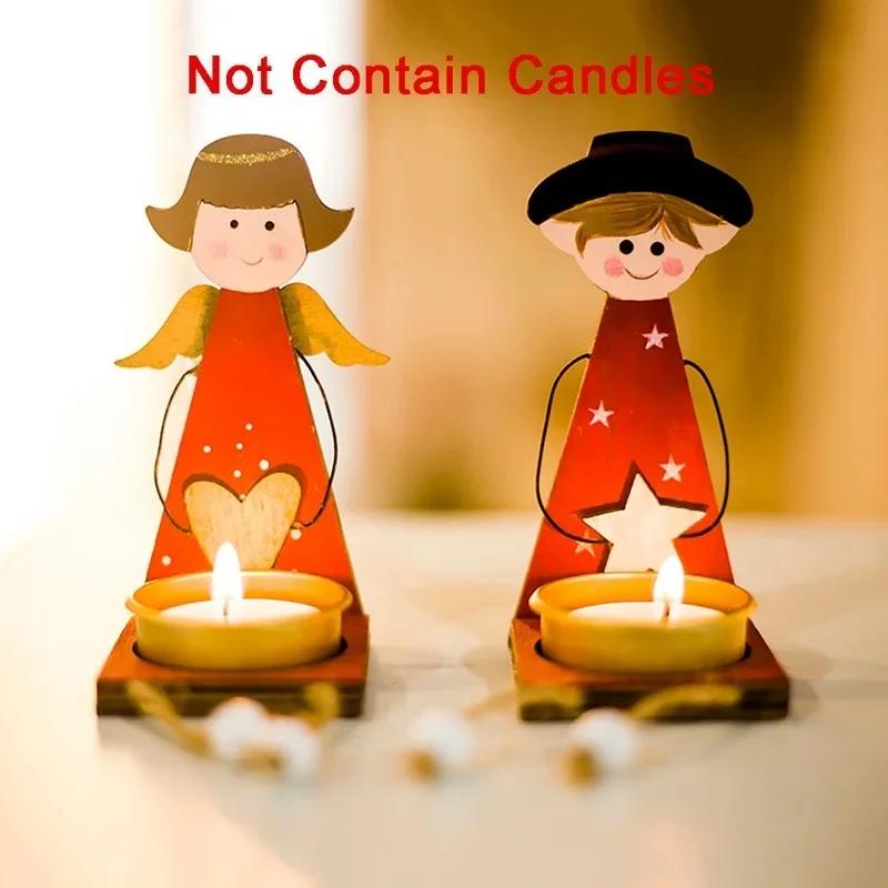 Christmas Home Party Decorations Painted Metal Candle Holder Small Ornaments Home Decor Kitchen Accessories Decoration Supplies girl
Christmas Home Party Decorations Painted Metal Candle Holder Small Ornaments Home Decor Kitchen Accessories Decoration Supplies girl
