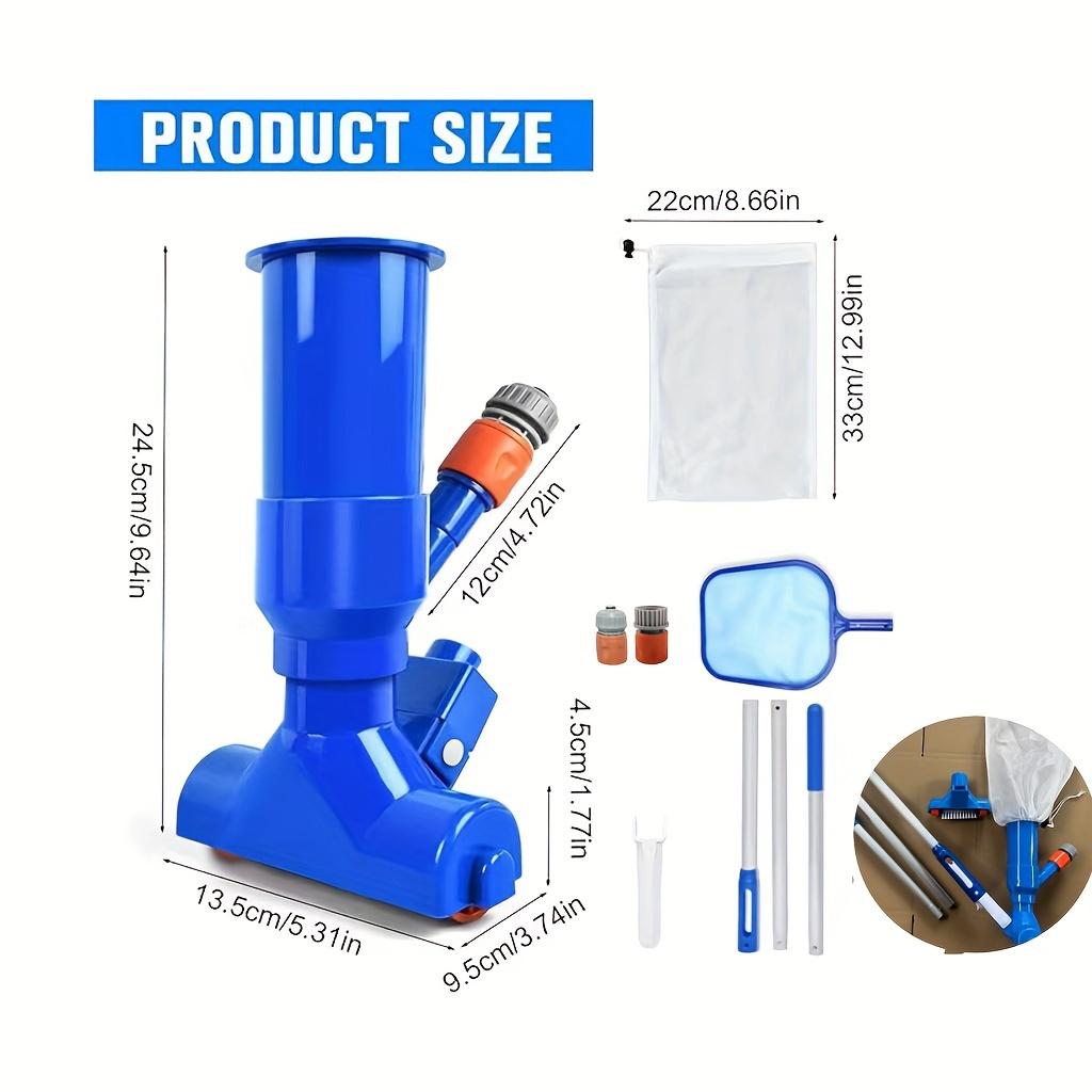 Портативный вакуумный пылесос для бассейна: Подводный пылесос с мешком для мусора, ручной, мини-джет для бассейнов - Американский стандартный трубный соединитель синий
Портативный вакуумный пылесос для бассейна: Подводный пылесос с мешком для мусора, ручной, мини-джет для бассейнов - Американский стандартный трубный соединитель синий