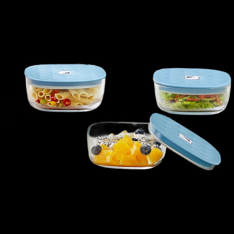 Bailock Glass Food Storage Container 3-Piece Set
Bailock Glass Food Storage Container 3-Piece Set