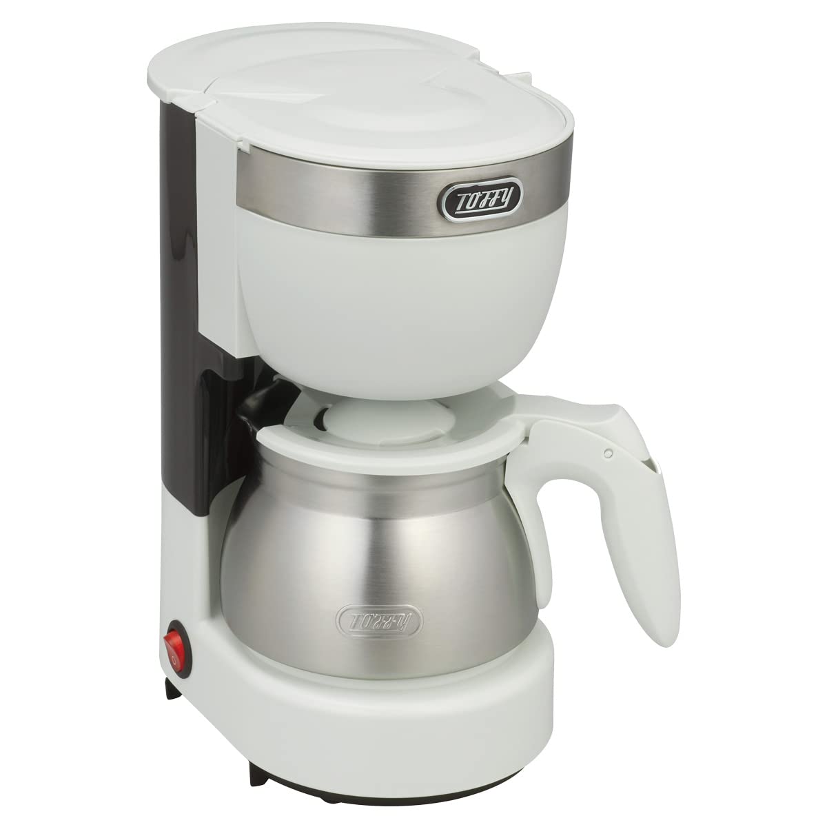Toffy LADONNA Coffee Maker Coffee Machine Cafe Blender 650ml Coffee Thermal Wash Retro Ash White K-CM8
Toffy LADONNA Coffee Maker Coffee Machine Cafe Blender 650ml Coffee Thermal Wash Retro Ash White K-CM8