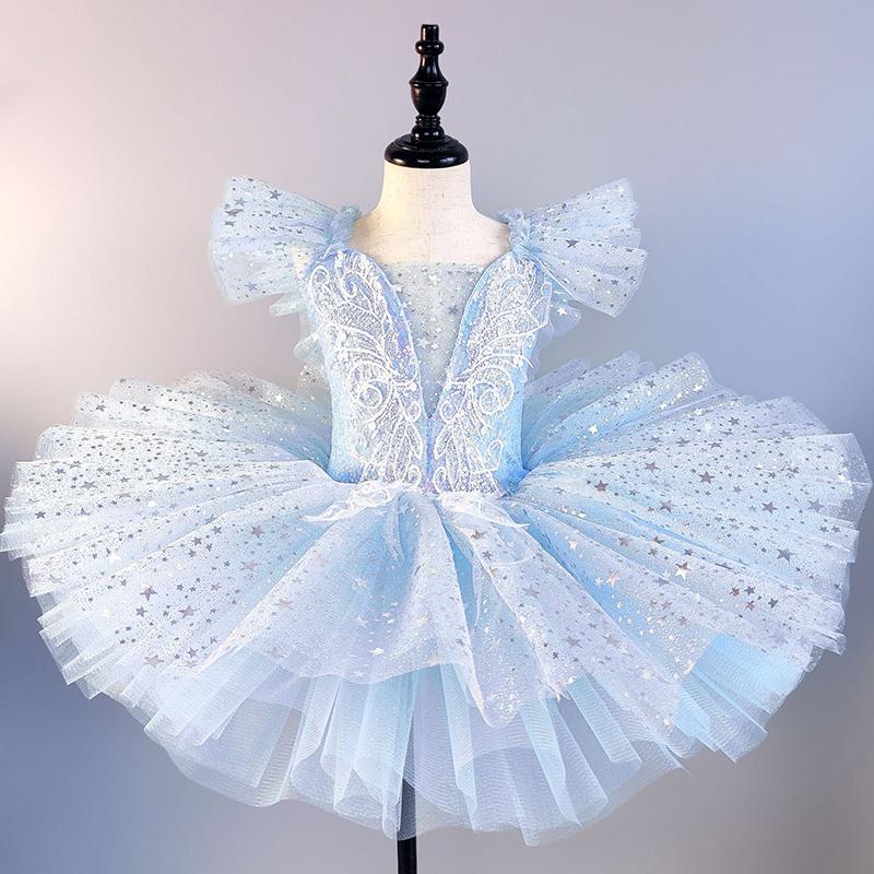 Romantic Children Ballet Tutu Dress Girl s Dance Skirt Gold Sequin Ballet Skirt Ballet Performance Long Princess Dress 110cm синій
Romantic Children Ballet Tutu Dress Girl s Dance Skirt Gold Sequin Ballet Skirt Ballet Performance Long Princess Dress 110cm синій