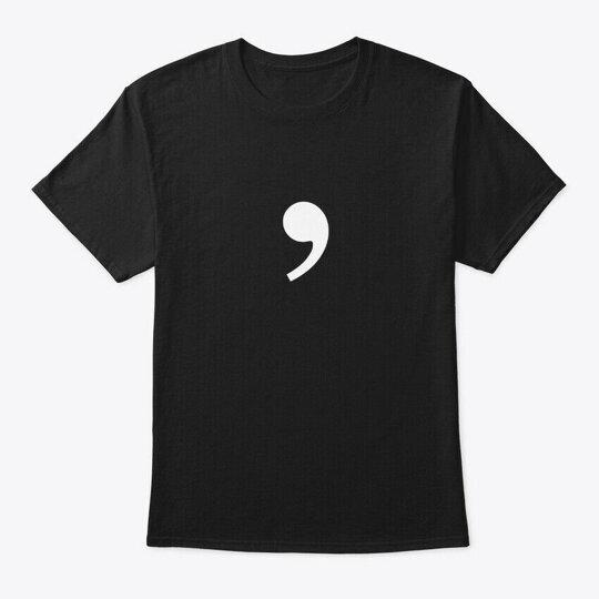 Comma T-Shirt Made in the USA Size S to 5XL XL
Comma T-Shirt Made in the USA Size S to 5XL XL