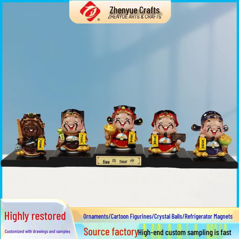 Resin God of Wealth Desktop Statues: Creative Decorative Ornaments
Resin God of Wealth Desktop Statues: Creative Decorative Ornaments