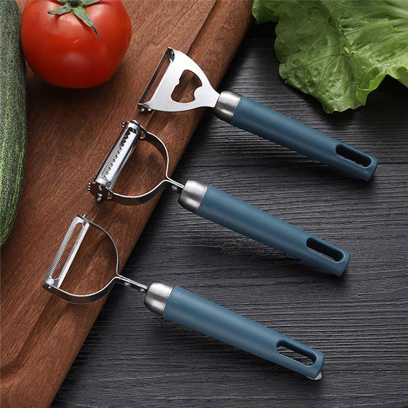 Stainless Steel Fruit Vegetable Peeler Multifunction Household Plastic Handle Potato Peeling Cutter Knife Kitchen Accessories
Stainless Steel Fruit Vegetable Peeler Multifunction Household Plastic Handle Potato Peeling Cutter Knife Kitchen Accessories