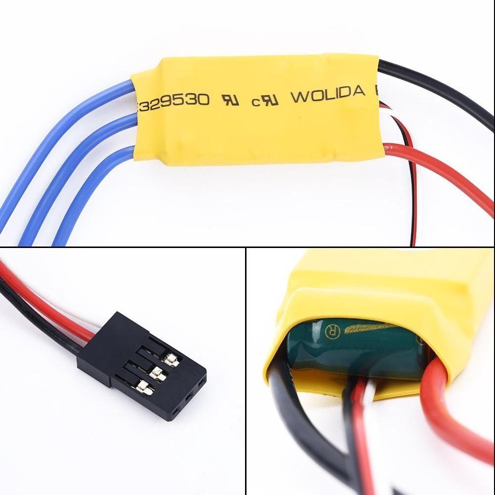 Banana Head T Plug XT60 Контролер швидкості 30A/40A RC ESC FPV F450 Quadcopter Drone 30A
Banana Head T Plug XT60 Контролер швидкості 30A/40A RC ESC FPV F450 Quadcopter Drone 30A