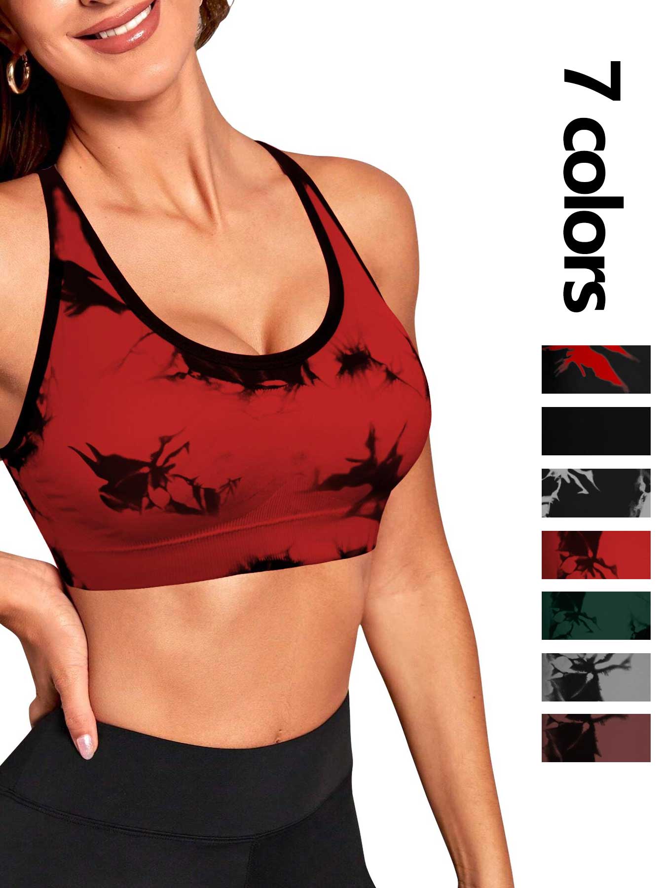 Жіночий елегантний бюстгальтер для йоги з відкритою спиною - регульовані тонкі бретелі, стильний спортивний бюстгальтер, безшовний дизайн. XL червоний
Жіночий елегантний бюстгальтер для йоги з відкритою спиною - регульовані тонкі бретелі, стильний спортивний бюстгальтер, безшовний дизайн. XL червоний