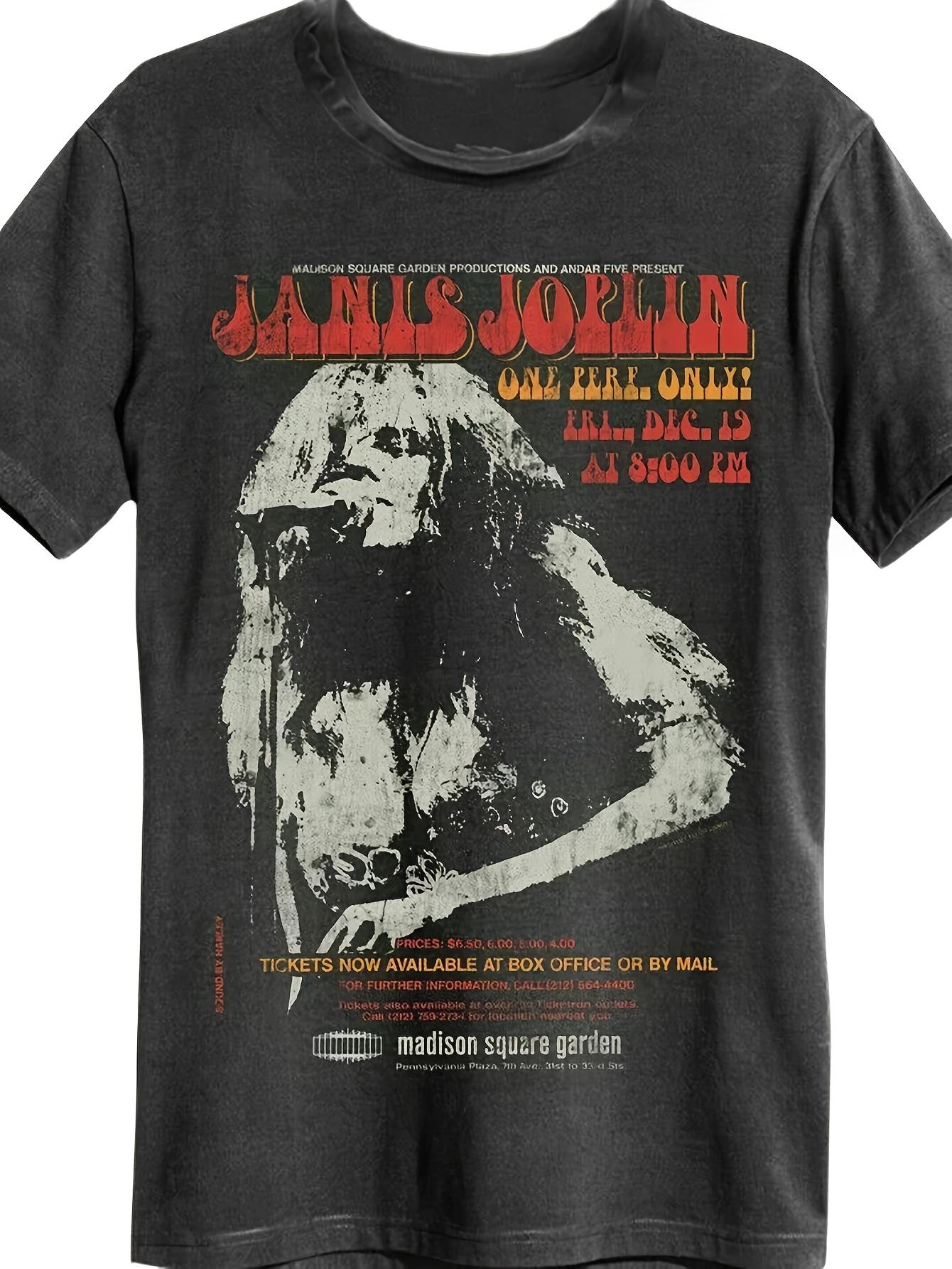 anis Joplin Madison Square Tshirt casual and relaxed fit pure cotton crew neck streetwear top oversized t shirt men clothing XL
anis Joplin Madison Square Tshirt casual and relaxed fit pure cotton crew neck streetwear top oversized t shirt men clothing XL