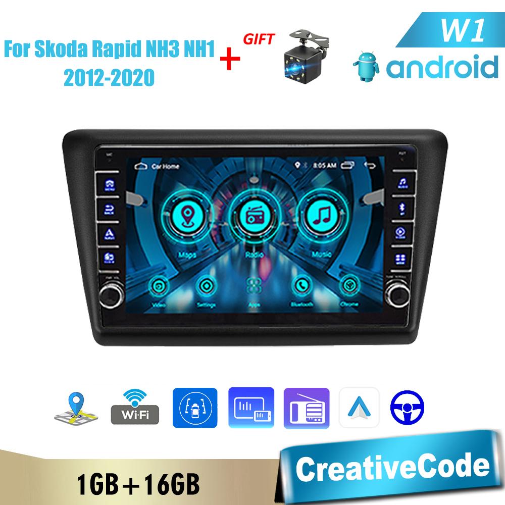 Для Skoda Rapid NH3 NH1 2012-2020 с кнопкой Android автомобильный радиоприемник мультимедийный плеер навигация стерео GPS 2 Din 1 + 16 ГБ
Для Skoda Rapid NH3 NH1 2012-2020 с кнопкой Android автомобильный радиоприемник мультимедийный плеер навигация стерео GPS 2 Din 1 + 16 ГБ