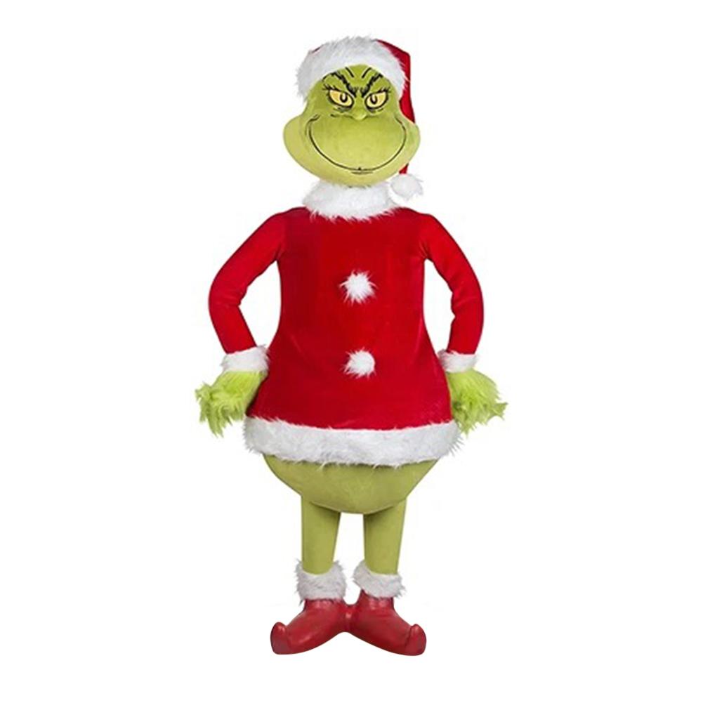 Новая рождественская кукла Green Monster, коллекционная рождественская плюшевая игрушка Гринч, детский рождественский подарок из мультфильма, кукла, детский праздничный подарок 600x300x300mm
Новая рождественская кукла Green Monster, коллекционная рождественская плюшевая игрушка Гринч, детский рождественский подарок из мультфильма, кукла, детский праздничный подарок 600x300x300mm
