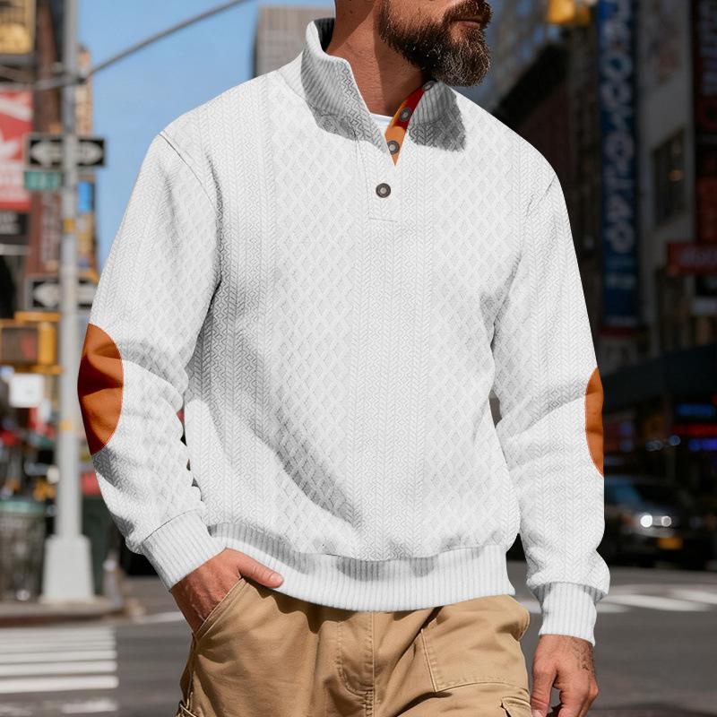 Осень и зима 2025 Новая свободная ретро толстовка кэжуал со стойкой S белый
Осень и зима 2025 Новая свободная ретро толстовка кэжуал со стойкой S белый