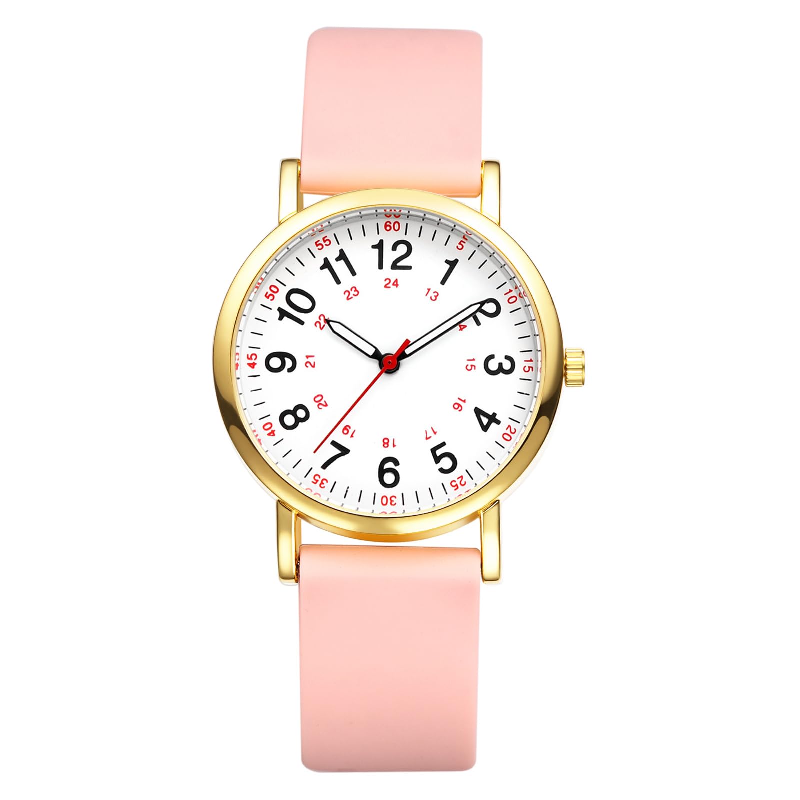 Rubber Analog Fashion Watch Gift Women s Watch, Silicone, Simple, Strap Display, Waterproof, Quartz, - Birthday, Christmas, Valentine s Day, рожевий
Rubber Analog Fashion Watch Gift Women s Watch, Silicone, Simple, Strap Display, Waterproof, Quartz, - Birthday, Christmas, Valentine s Day, рожевий