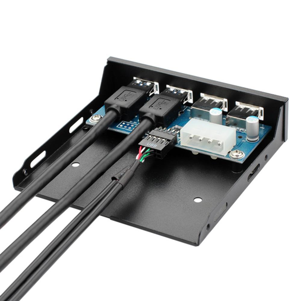 3.5 Inch Front Panel 2-port USB 3.0 2-port USB 2.0 Adapter Expansion Board for DIY Computer Case As Shown A
3.5 Inch Front Panel 2-port USB 3.0 2-port USB 2.0 Adapter Expansion Board for DIY Computer Case As Shown A