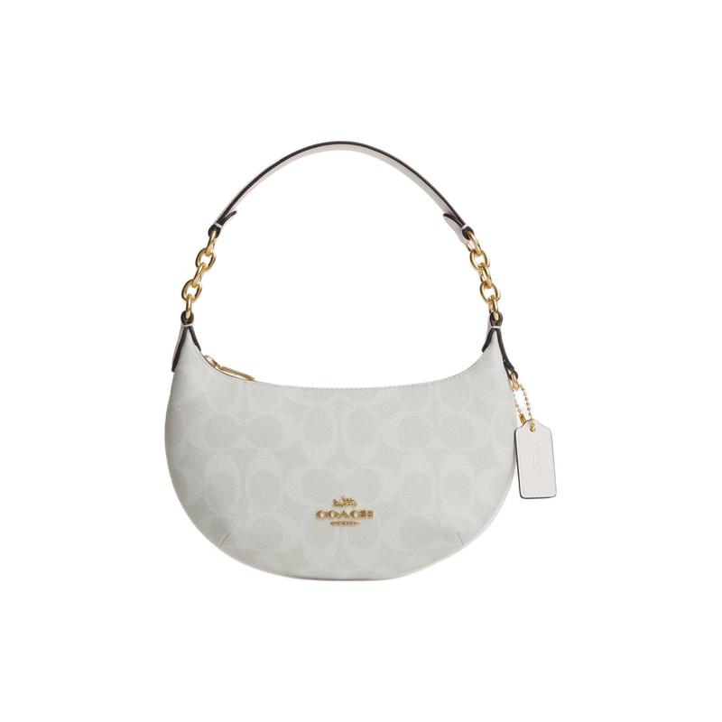 COACH shoulder bag Payton 21 Classic Presbyopia Zipper Closure Coated Canvas and Leather Underarm Handbag Small Women s Gold Chalk Color and Glacier золотий
COACH shoulder bag Payton 21 Classic Presbyopia Zipper Closure Coated Canvas and Leather Underarm Handbag Small Women s Gold Chalk Color and Glacier золотий