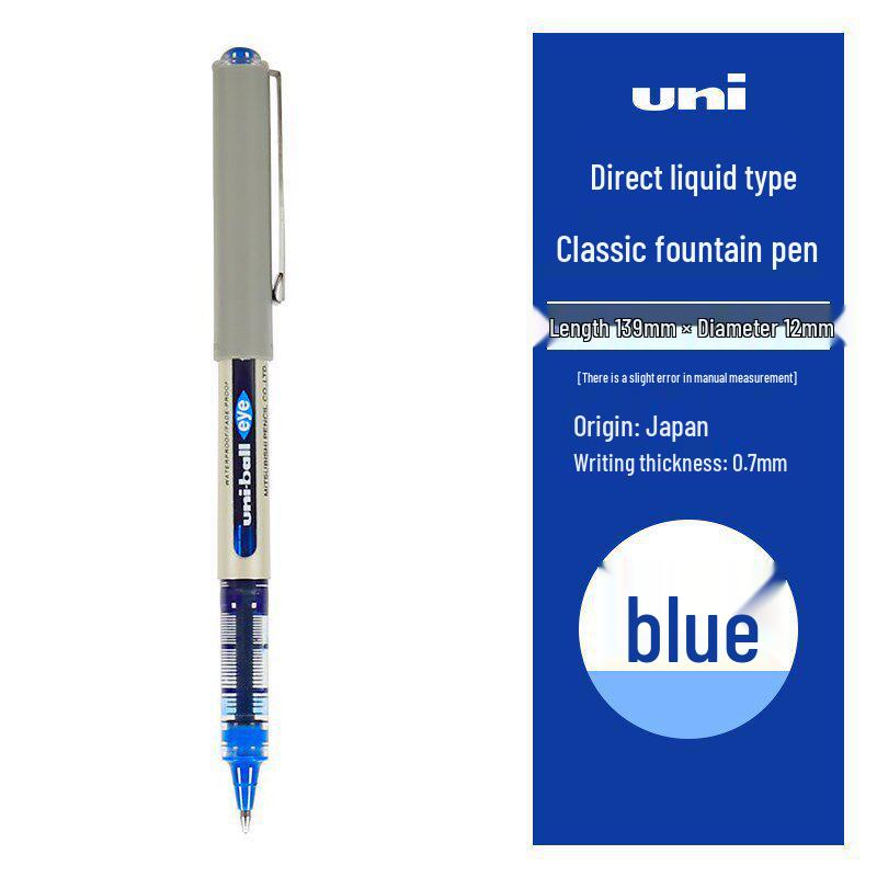 Japanese UNI Liquid Ink 0.7mm Rollerball Pen - Student & Business Signature Pen 0.7mm синій
Japanese UNI Liquid Ink 0.7mm Rollerball Pen - Student & Business Signature Pen 0.7mm синій