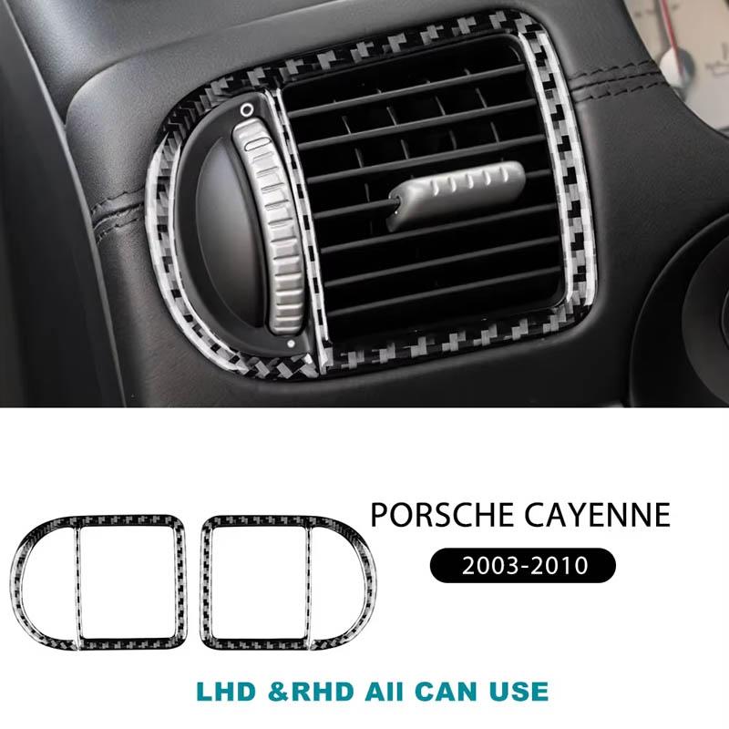 For Porsche Cayenne 2003 2004 2005 2006 2007 2008 2009 2010 Real Soft Carbon Fiber LHD RHD Car Air Outlet Sticker Accessories
For Porsche Cayenne 2003 2004 2005 2006 2007 2008 2009 2010 Real Soft Carbon Fiber LHD RHD Car Air Outlet Sticker Accessories