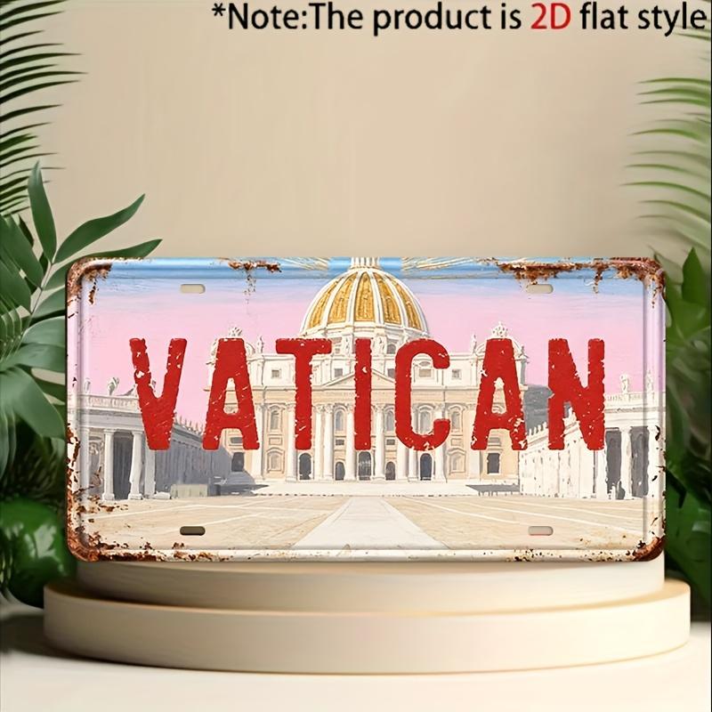 Vatican St Peters Basilica Square Aluminum Tin Sign Wall Art Decor for Garage Bar Man Cave D Flat Printing Metal Poster 15x30cm(5.9x7.8inch)
Vatican St Peters Basilica Square Aluminum Tin Sign Wall Art Decor for Garage Bar Man Cave D Flat Printing Metal Poster 15x30cm(5.9x7.8inch)