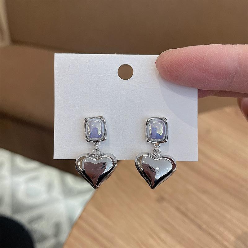 ANENJERY Серьги-подвески в форме сердца с искусственным жемчугом для женщин, корейская мода, индивидуальные ювелирные изделия, подарки, оптовая продажа, вечеринка серебряный
ANENJERY Серьги-подвески в форме сердца с искусственным жемчугом для женщин, корейская мода, индивидуальные ювелирные изделия, подарки, оптовая продажа, вечеринка серебряный