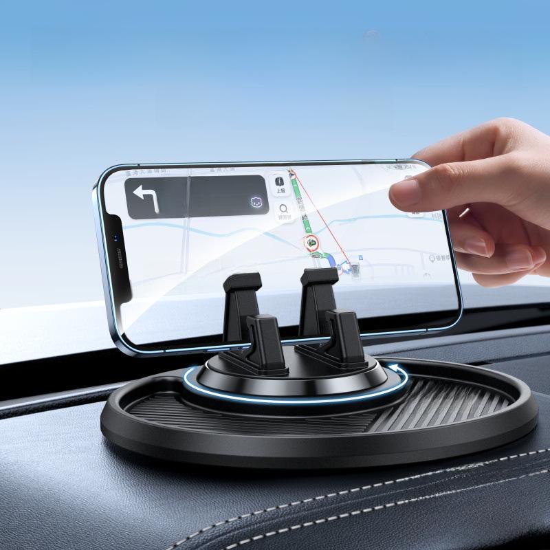 Rotating Non-Slip Car Phone Holder with Multi-Function Dashboard Storage and Navigation Support рожевий
Rotating Non-Slip Car Phone Holder with Multi-Function Dashboard Storage and Navigation Support рожевий