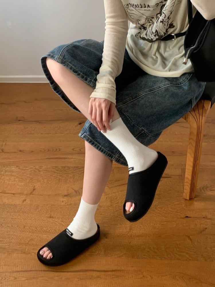 Thick-Soled Sardines, Fish Mouth Slippers, Women S Summer Outer Wear, Vacation Travel Cool Slippers, Casual Sandals 39 чорний
Thick-Soled Sardines, Fish Mouth Slippers, Women S Summer Outer Wear, Vacation Travel Cool Slippers, Casual Sandals 39 чорний