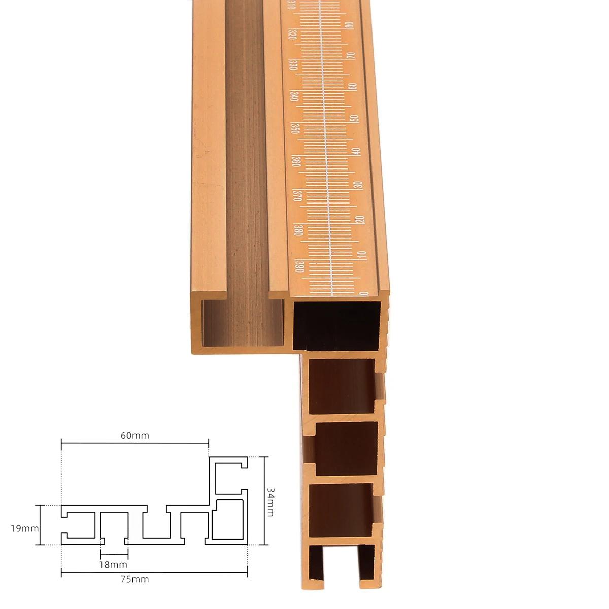 75 Type Aluminum Profile Router Fence With Laser Scale T-Track Table Saw Fence Woodworking T-Slot Miter Track Fence Stopper жовтий
75 Type Aluminum Profile Router Fence With Laser Scale T-Track Table Saw Fence Woodworking T-Slot Miter Track Fence Stopper жовтий