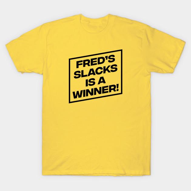 Men Black Print T-shirt Fred S Slacks Is A Winner! No-Cut Transfer Paper Print Cotton Tshirt 4XL жовтий
Men Black Print T-shirt Fred S Slacks Is A Winner! No-Cut Transfer Paper Print Cotton Tshirt 4XL жовтий