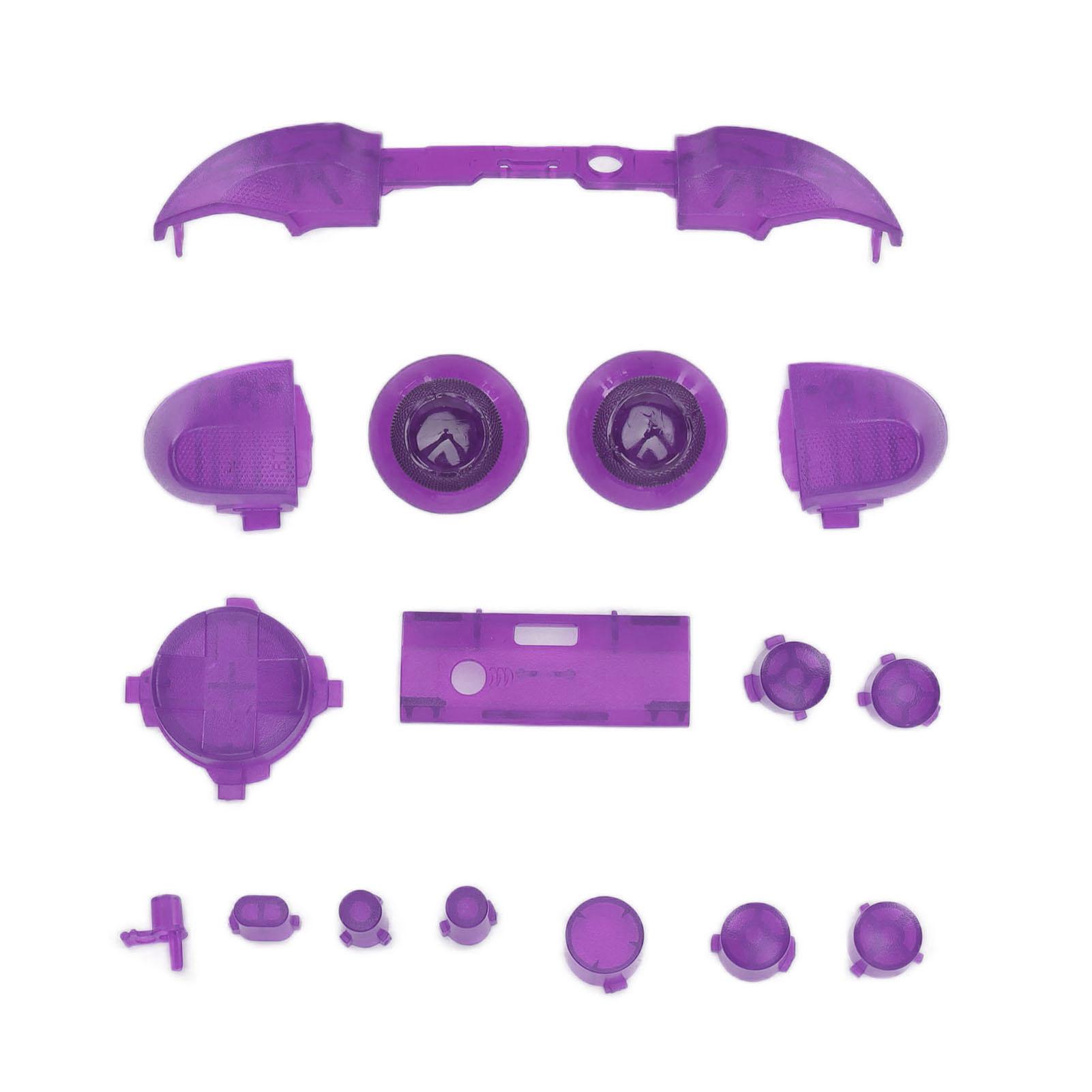 Full Buttons Mod Kits Trigger Full Trigger Module Set for XBOX Series X for XBOX Series S ControllerTransparent Purple
Full Buttons Mod Kits Trigger Full Trigger Module Set for XBOX Series X for XBOX Series S ControllerTransparent Purple
