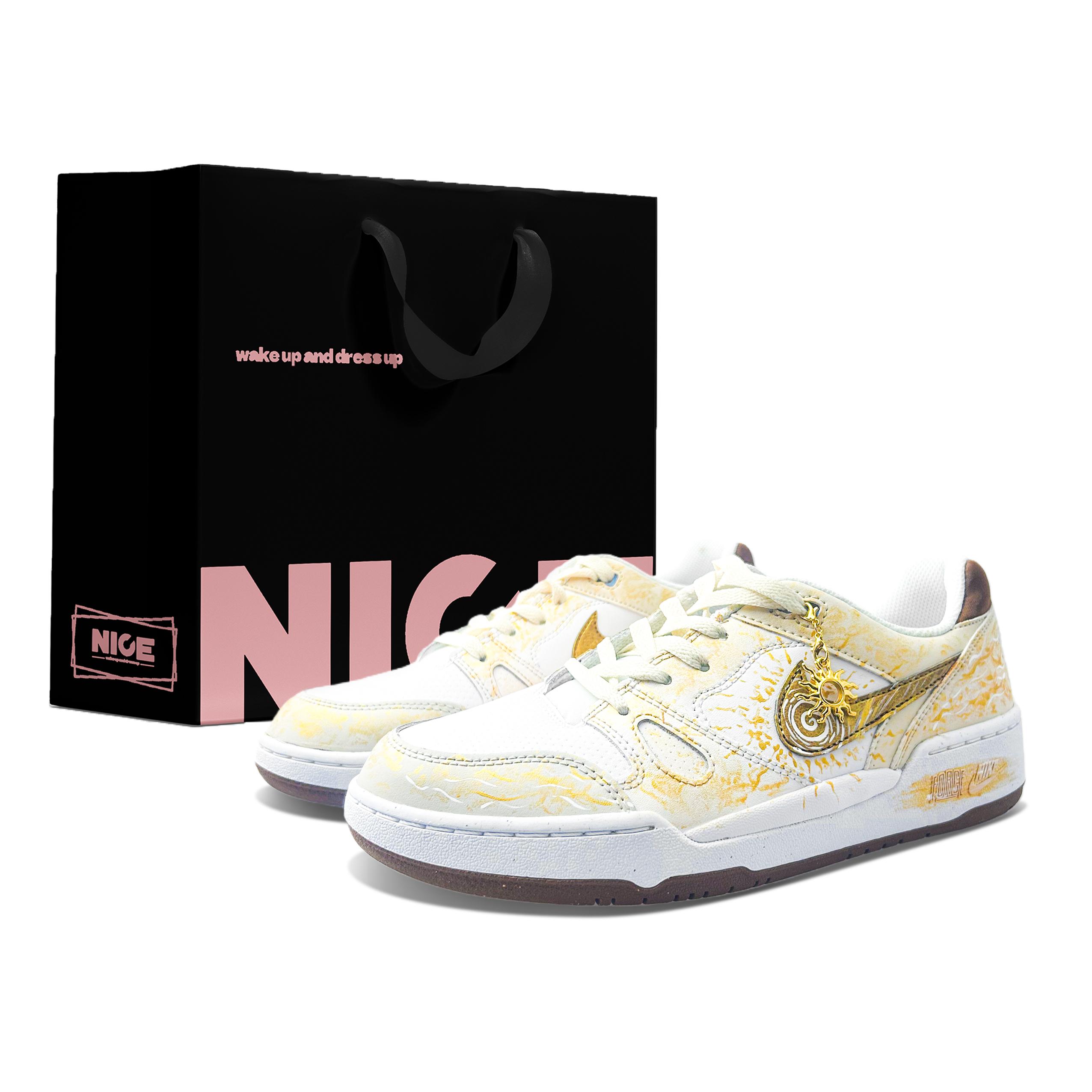 Nike Full Force Abrasion Resistant Breathable Low top Skateboard Shoes Men s Gold HJ3485-121(Team1702-BOX) 42
Nike Full Force Abrasion Resistant Breathable Low top Skateboard Shoes Men s Gold HJ3485-121(Team1702-BOX) 42