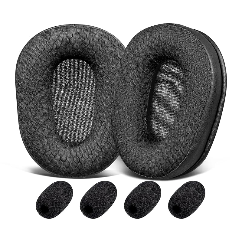SOULWIT ear pads ear cushion BlueParrott B450/S450(450XT 450 XT) for headset exchange pad noise isolation foam ear cup mesh fabric earmuffs
SOULWIT ear pads ear cushion BlueParrott B450/S450(450XT 450 XT) for headset exchange pad noise isolation foam ear cup mesh fabric earmuffs
