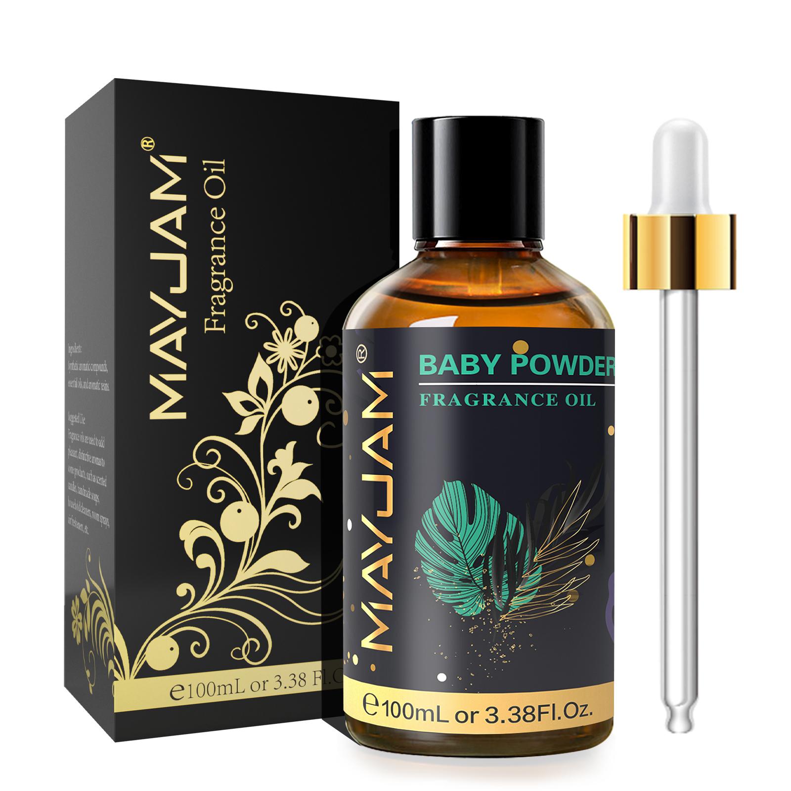 MAYJAM 100ML/3.38FL.OZ Ароматні олії, Ефірні олії вишні, манго, кокоса та ванілі для ароматерапії Дифузори Спа Йога Мило Виготовлення свічок Baby Powder
MAYJAM 100ML/3.38FL.OZ Ароматні олії, Ефірні олії вишні, манго, кокоса та ванілі для ароматерапії Дифузори Спа Йога Мило Виготовлення свічок Baby Powder