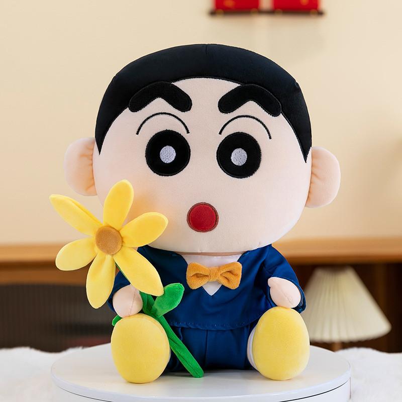 Crayon Suit Formal Shin Chan Plush Toy Stuffed Doll Cartoon Decorations Gifts 35cm синий
Crayon Suit Formal Shin Chan Plush Toy Stuffed Doll Cartoon Decorations Gifts 35cm синий