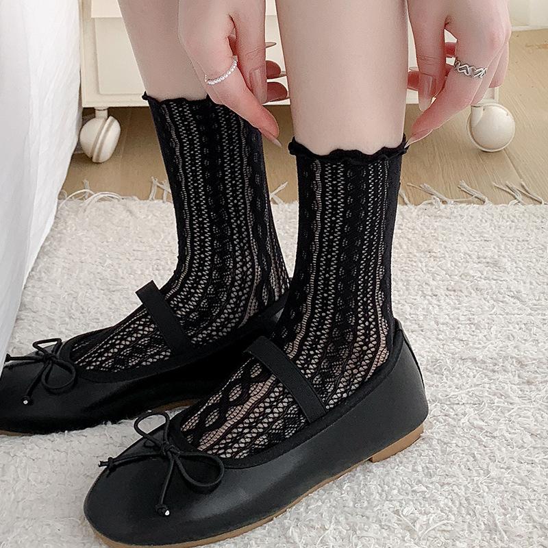 Boots still cotton lolita stacking socks lace bow Japanese twist lace girl ballet style miu mid tube socks One size чорний
Boots still cotton lolita stacking socks lace bow Japanese twist lace girl ballet style miu mid tube socks One size чорний